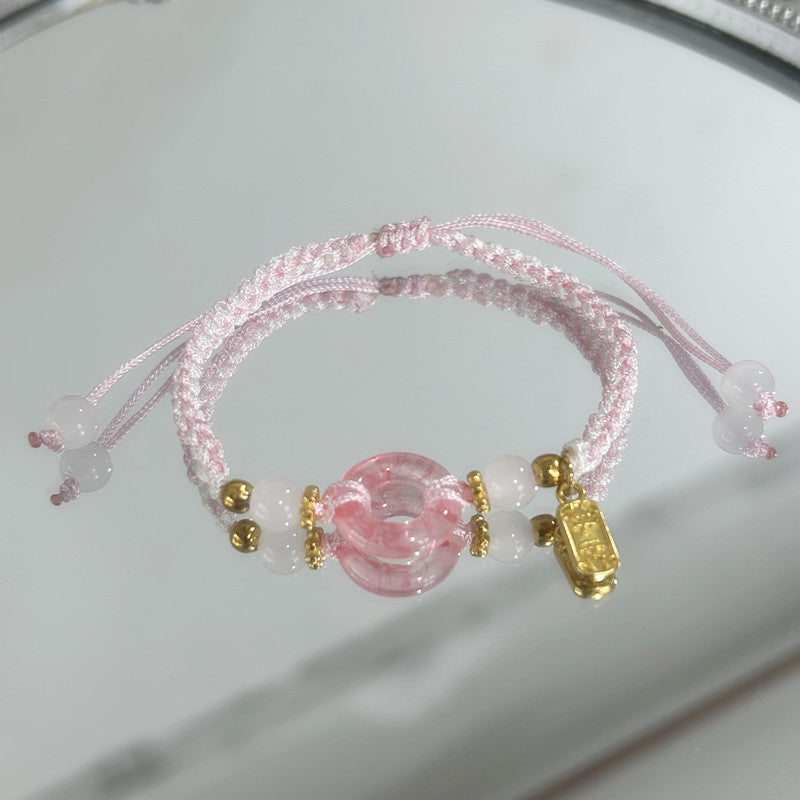 Moon Glazed Female Design Simple High Sense Versatile Bracelet