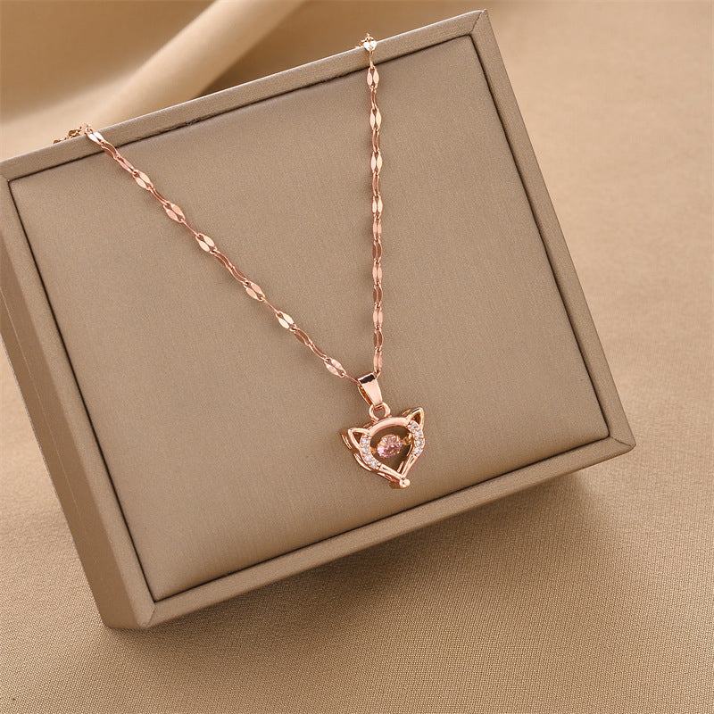 Accessories Fashion Personalized Simple Clavicle Chain Necklaces