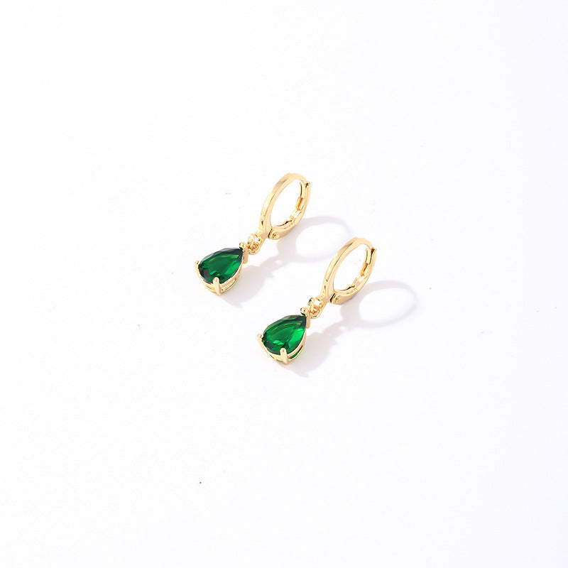 Women's Zirconium Delicate Ornament Niche High Sense Earrings