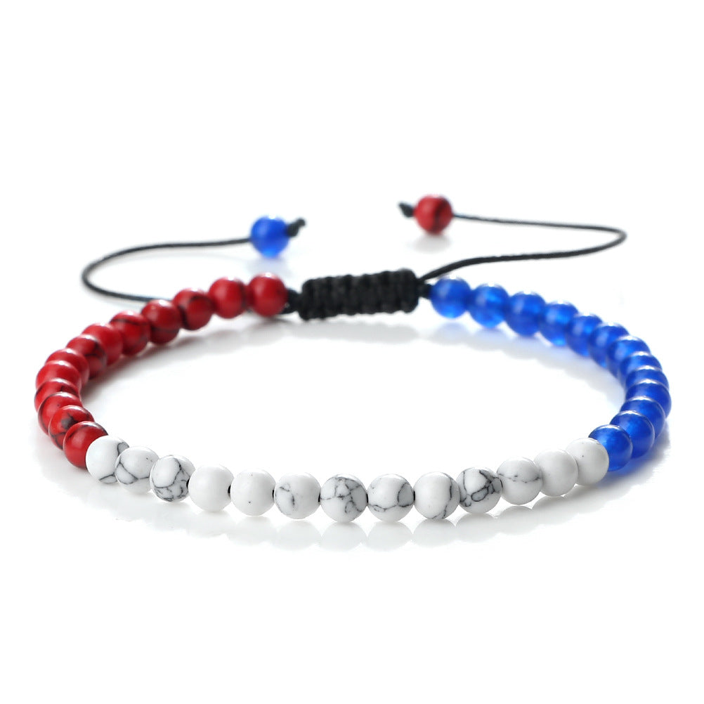 Red Green White Black Christmas Cute Bracelets