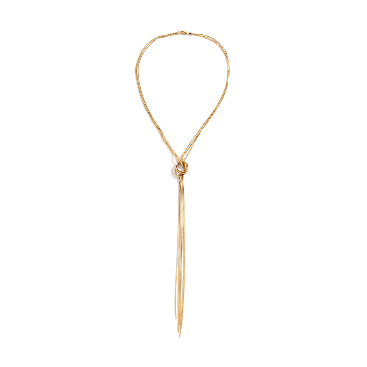 Style Long Tassel Minimalist Creative Metal Necklaces