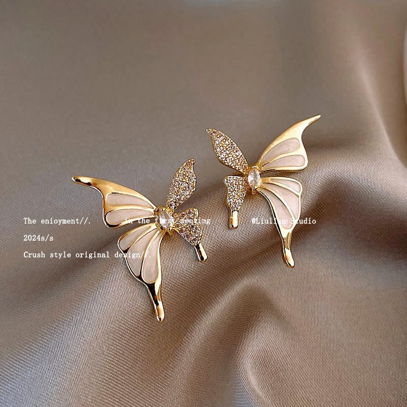 Pearl For Light Luxury Temperament High-grade Earrings