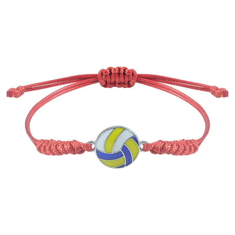 Baseball Football Softball Volleyball Rugby Resin Bracelets