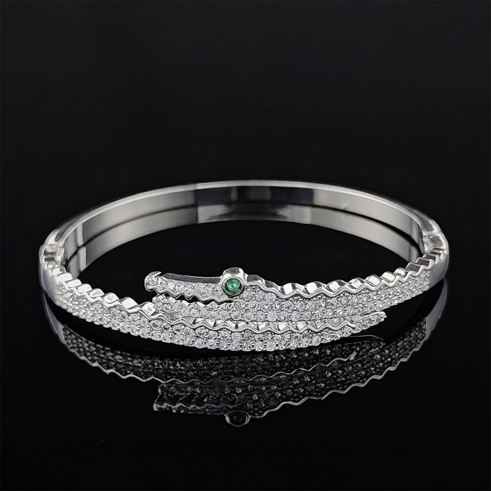 Irregular Opening Adjustable Personality Light Luxury Design Bracelet