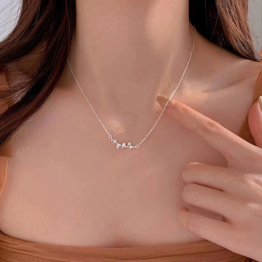 Women's Sier Light Luxury Minority Summer Clavicle Necklaces