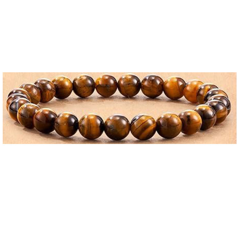 Women's & Men's Citrine Crystal Tiger Eye Obsidian Treasure Bracelets