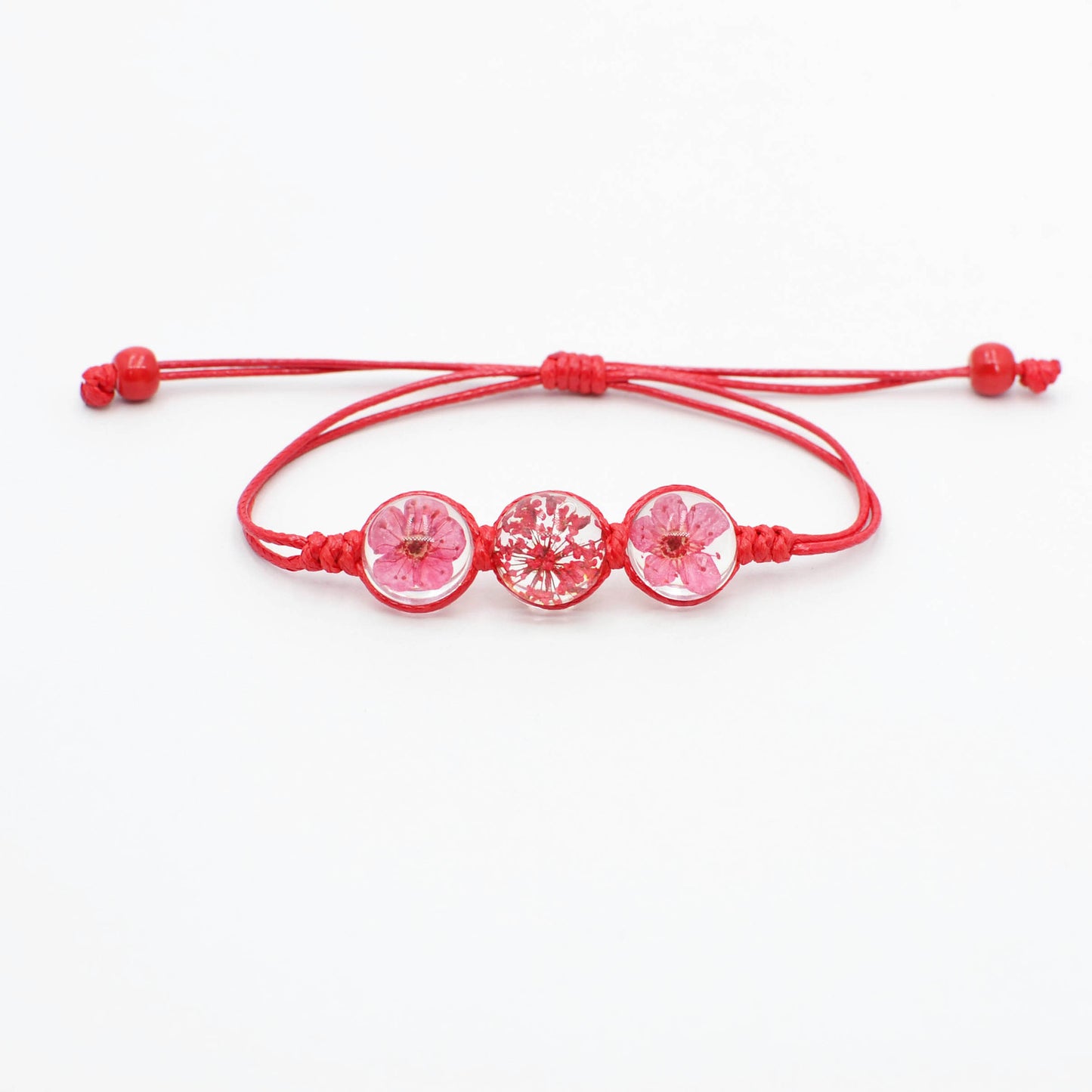 Cherry Blossom Red Rope Hand Weaving Bracelets