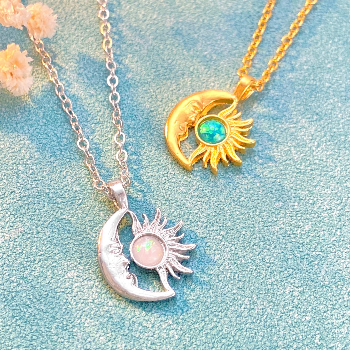 Sun Moon Female Style Personalized Design Pendants