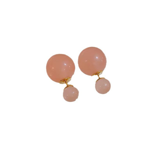 Glass Simple Pair Of Dual Purpose Fashion Earrings