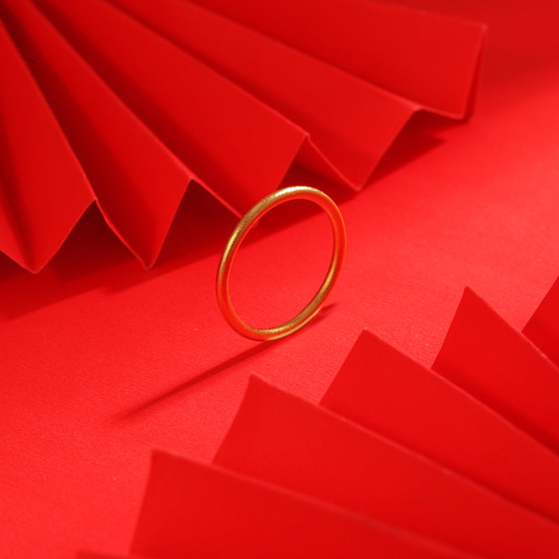 Law Alluvial Gold Iii Female Simple Rings