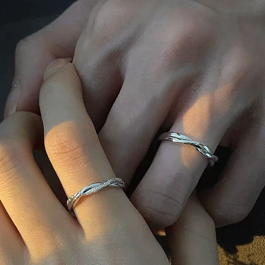 Couple Pair Design Valentine's Day Gift Rings