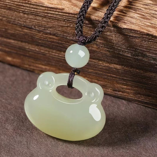 Women's & Men's Lock Of Good Red Rope Handmade Pendants