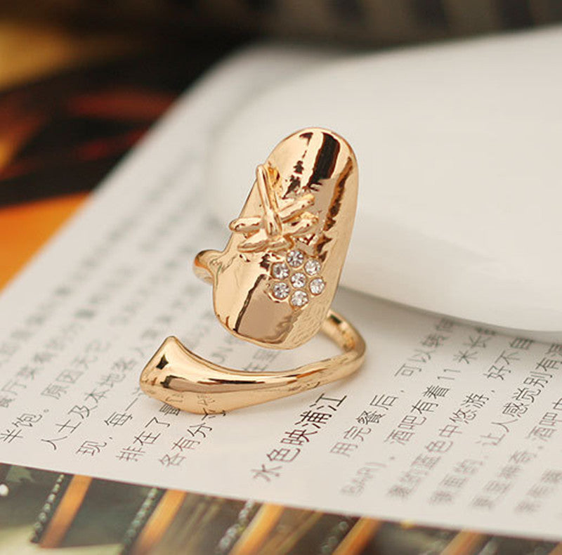 Nail Female Korean Fashion Temperament Jewelry Rings