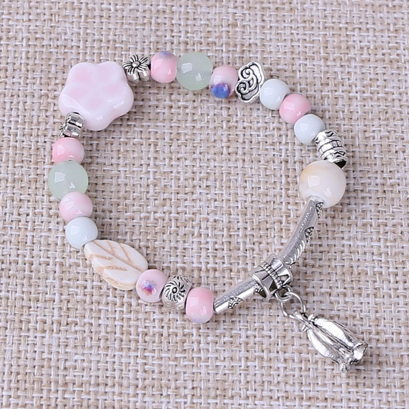 Ceramic High Temperature Kiln Transmutation Beads Mix Match Personalized Bracelets