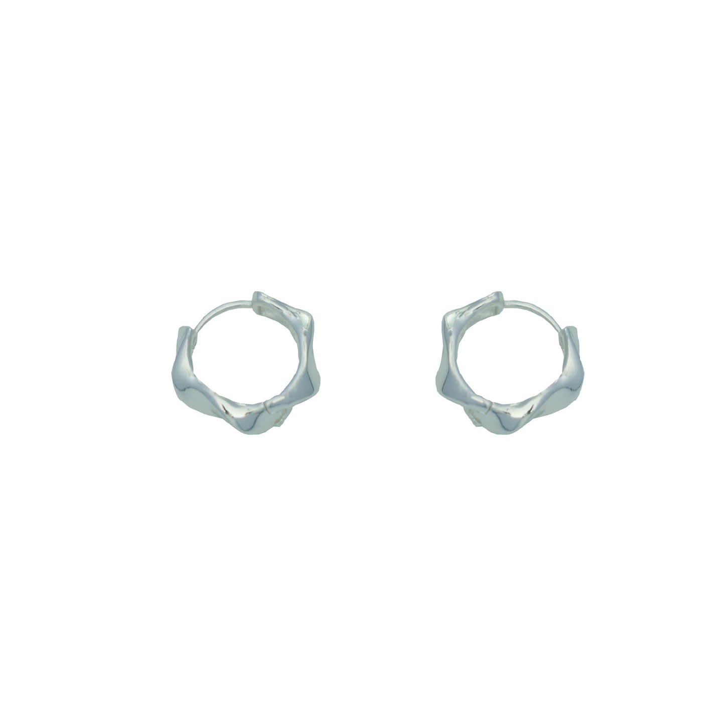 Fashion Minimalist Style Irregular Geometric Texture Earrings