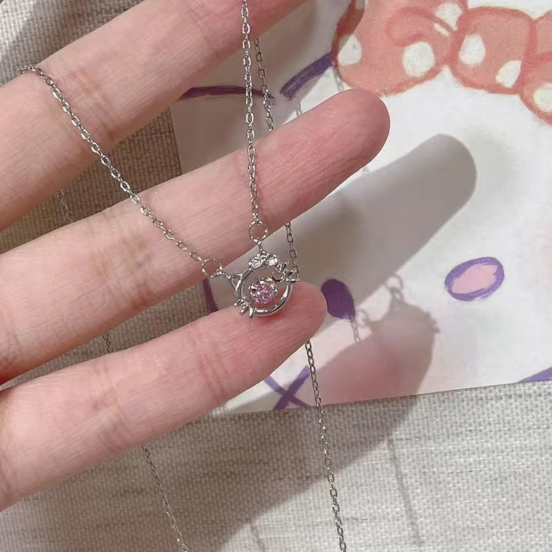 Welfare Pack Gift Lock To Bless You Safe Niche Necklaces