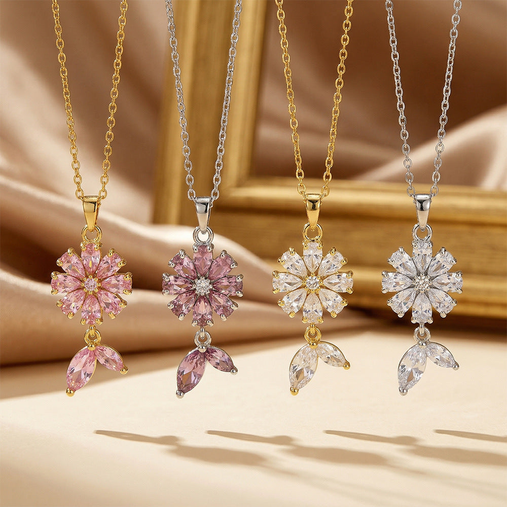Women's Minority Graceful Gold No Fading Clavicle Necklaces