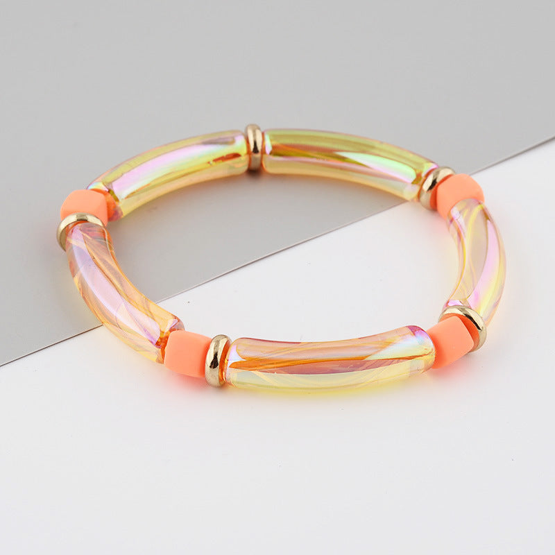 Elegant Fashion Classic Women's Acrylic Elbow Bracelet