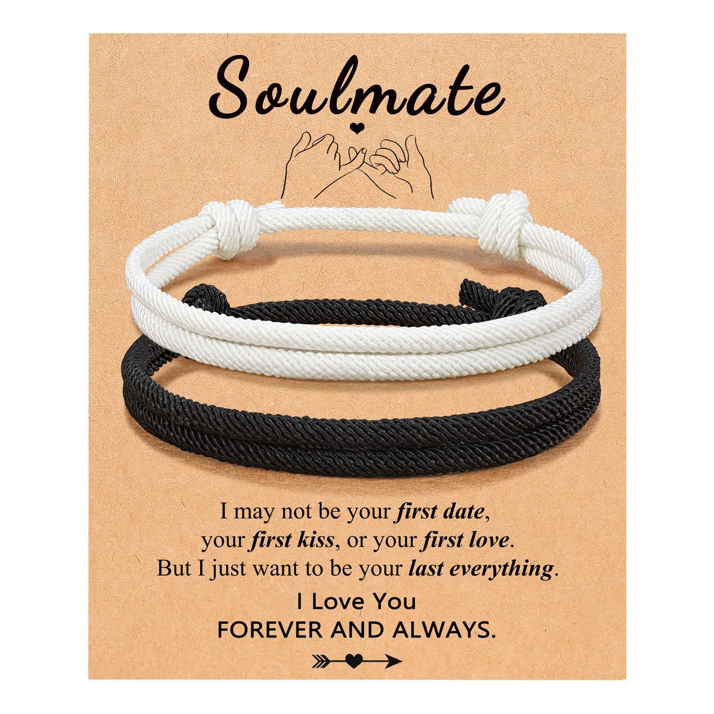 Strap Soul Mate Couple Valentine's Day Birthday Gift Bracelets