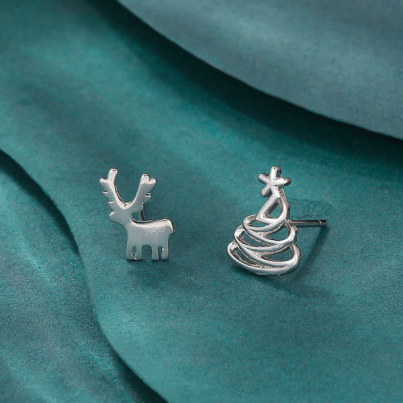 Series Korean Style Simple Cute Elk Niche Earrings