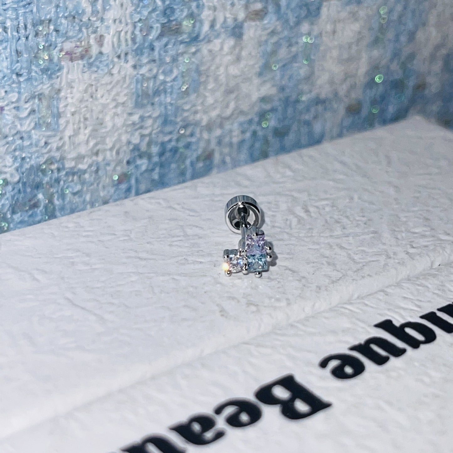 Zircon Four-leaf Clover Small Ear Personalized Fashionable Ladylike Exquisite Rings