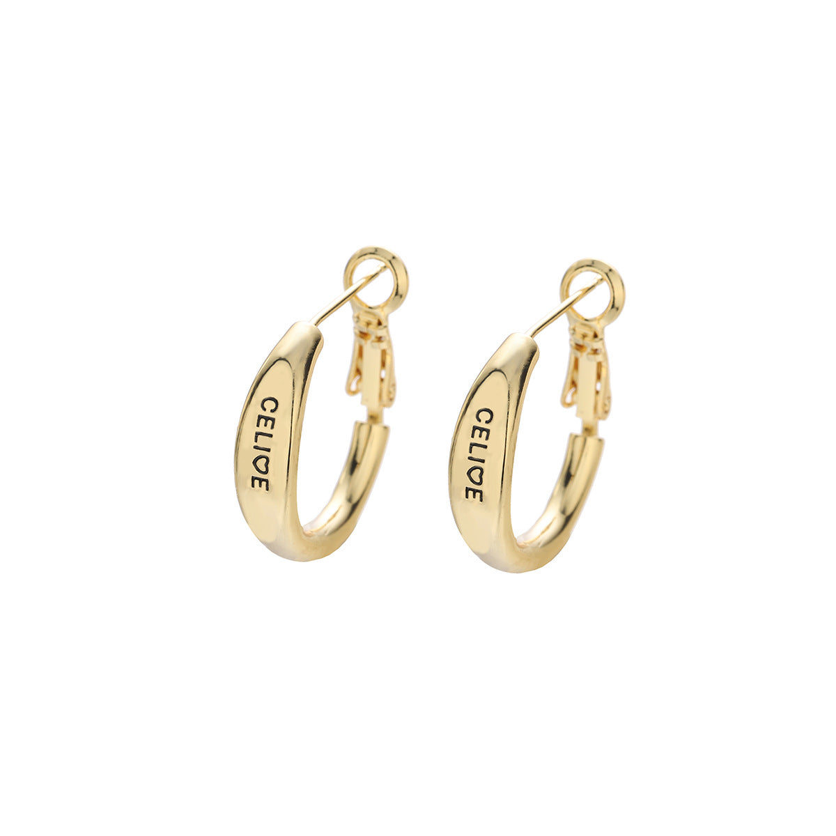 Alphabet Letter Light Luxury High-grade Female Classic Niche Fashion Earrings