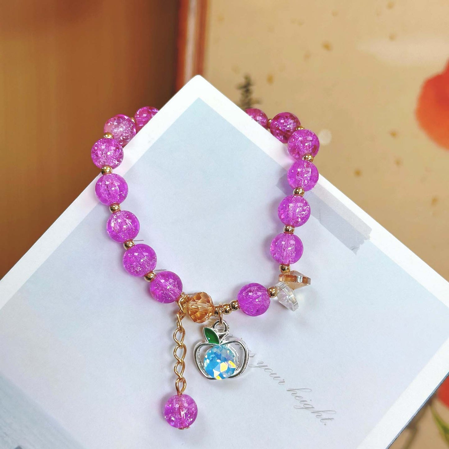 Korean Princess Female Hot Flower Beaded Bracelets