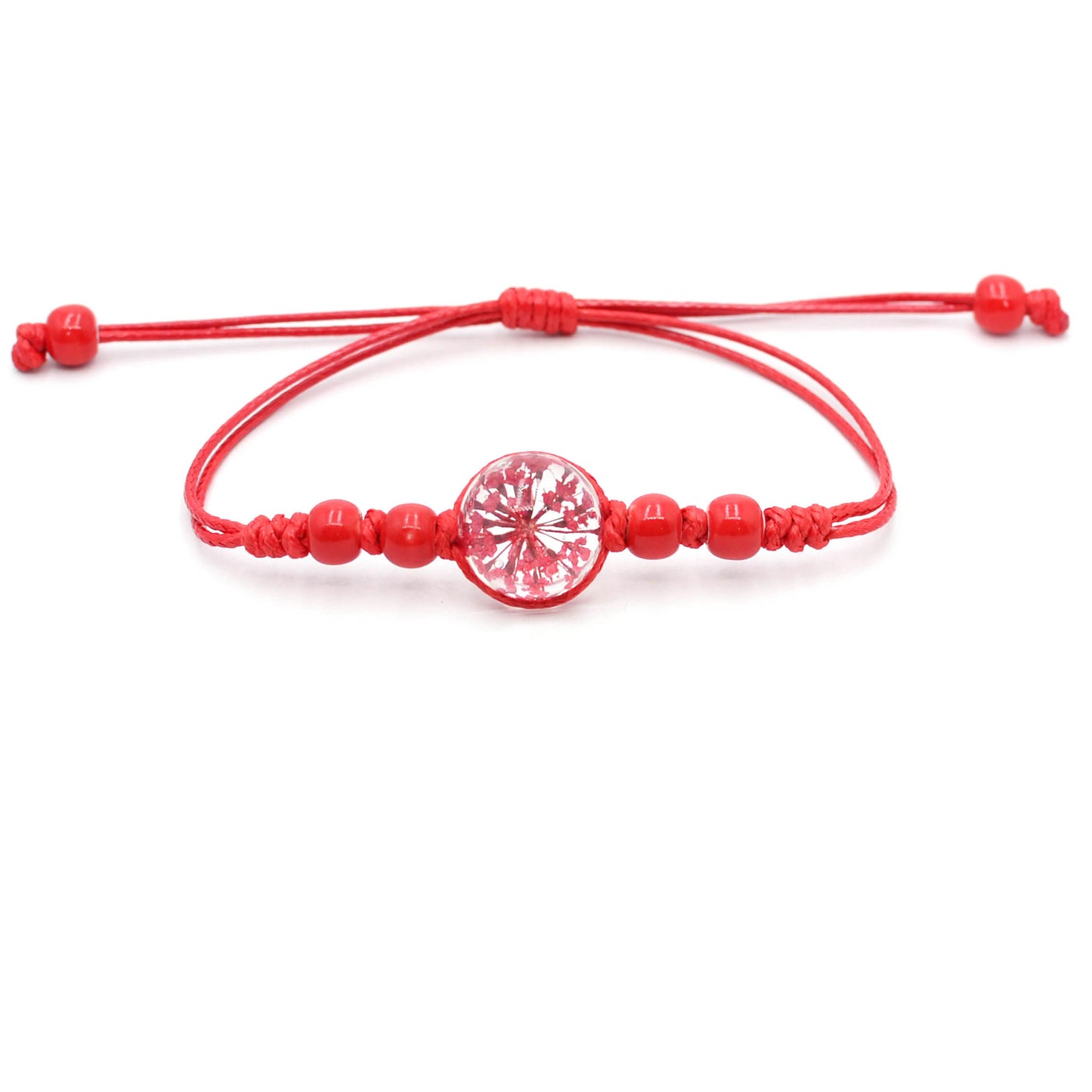 Cherry Blossom Red Rope Hand Weaving Bracelets