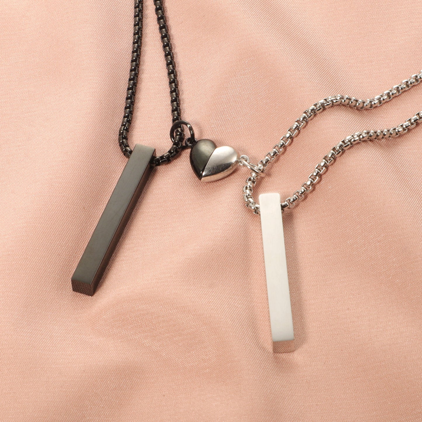 Can Carve Writing Magnet Love Three-dimensional Stick Necklaces