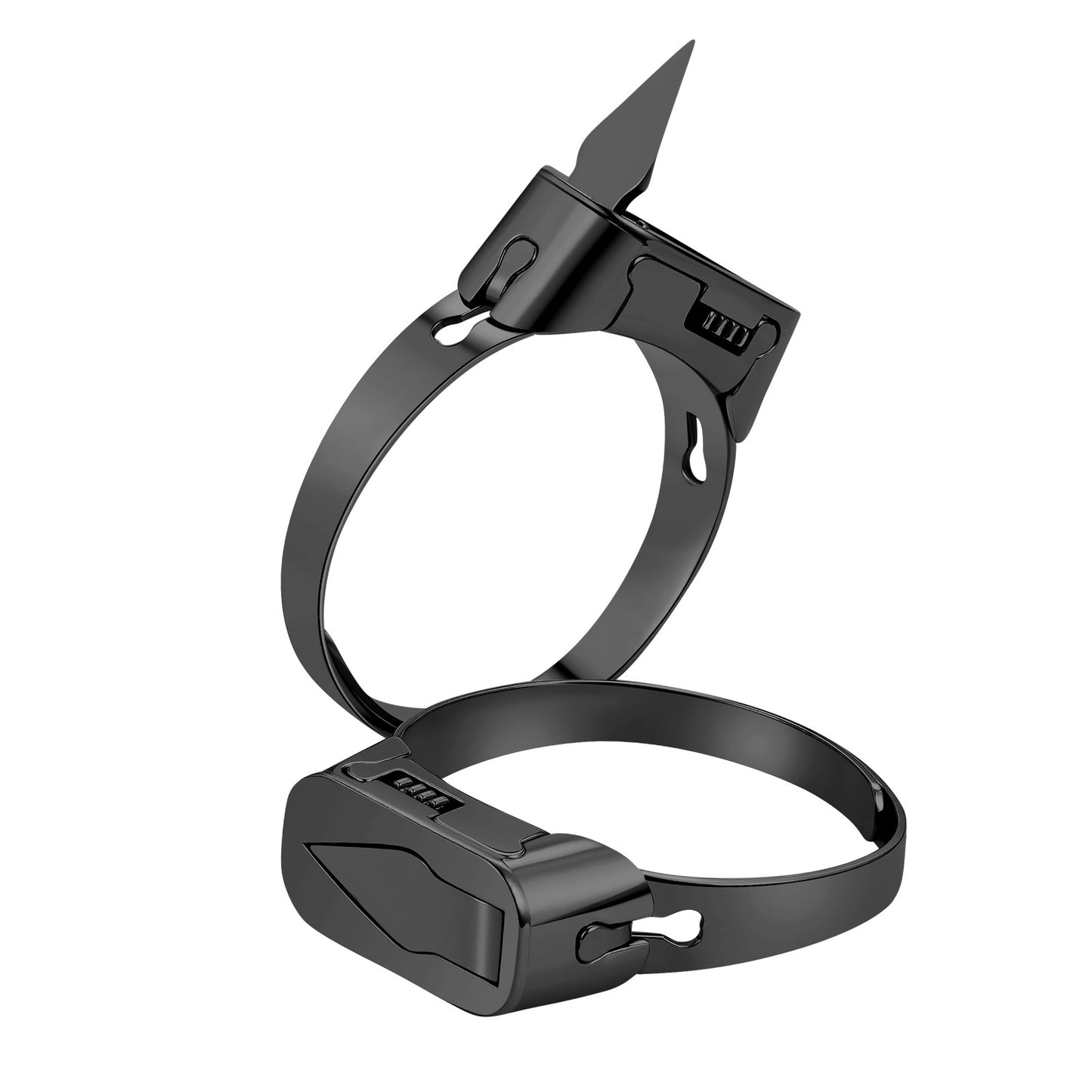 Simple Hidden Blade Self-defense Adjustable Open Rings