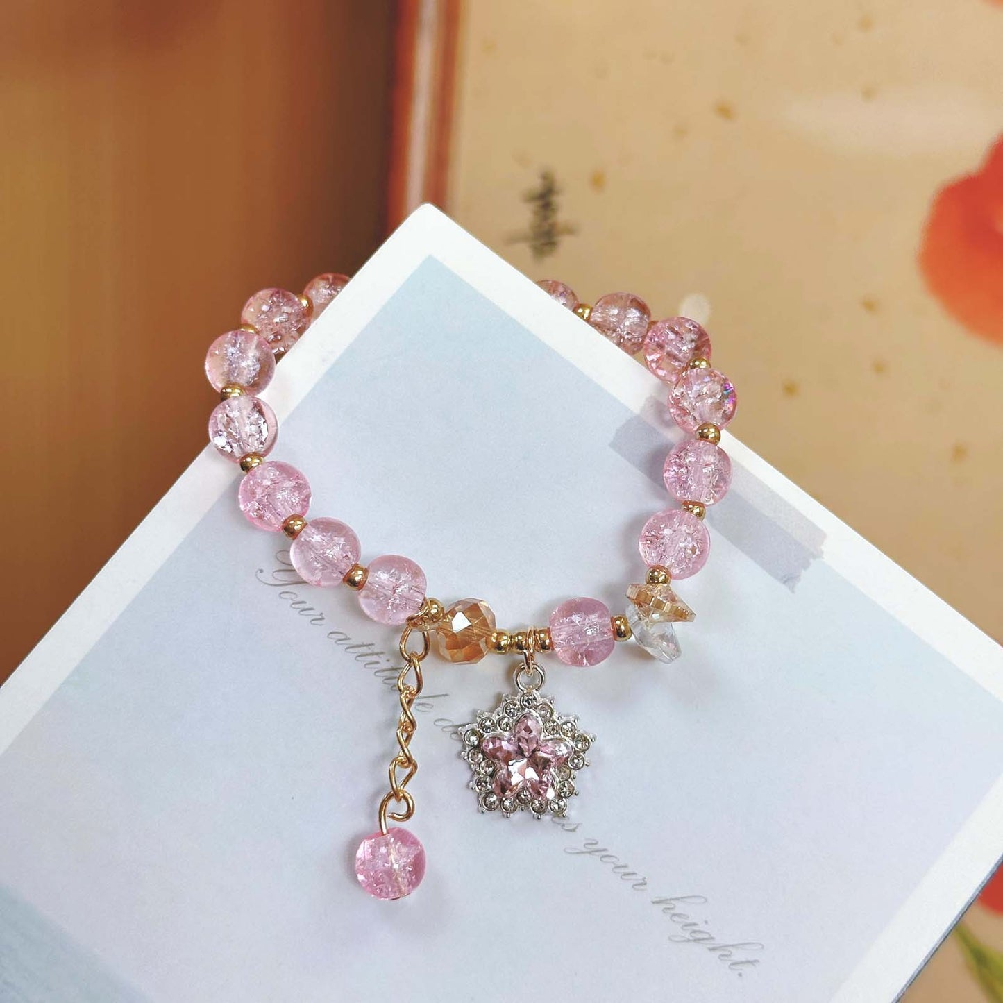 Korean Princess Female Hot Flower Beaded Bracelets