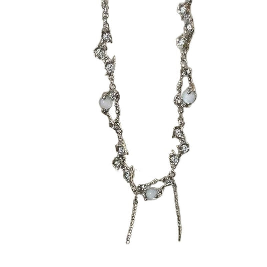 Women's Super Fairy Sweet Cool Water Drop For Light Luxury Minority Necklace