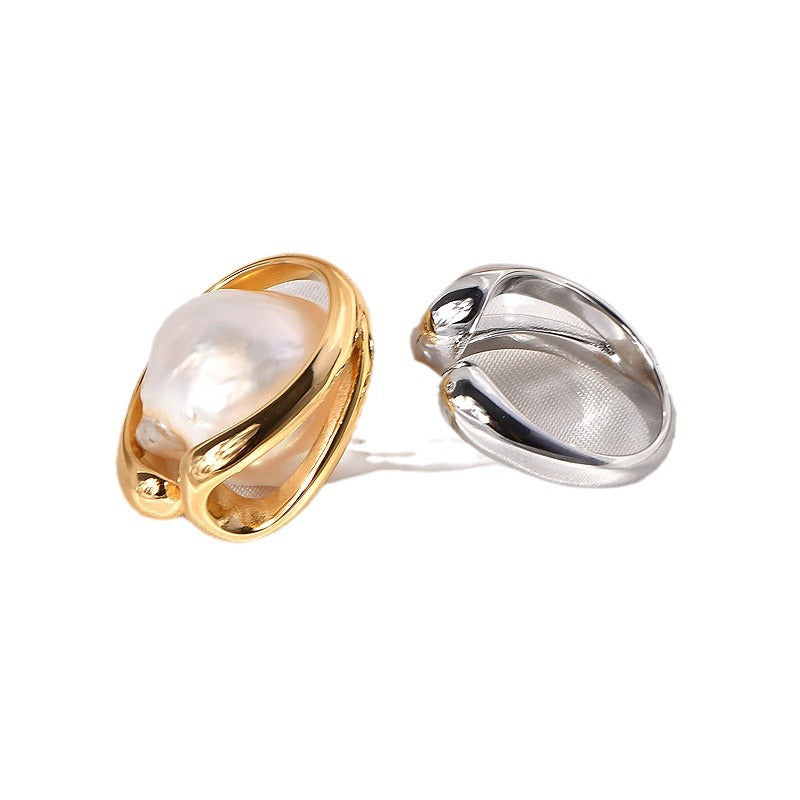 Steel Fashion Personalized Titanium Niche Design Rings