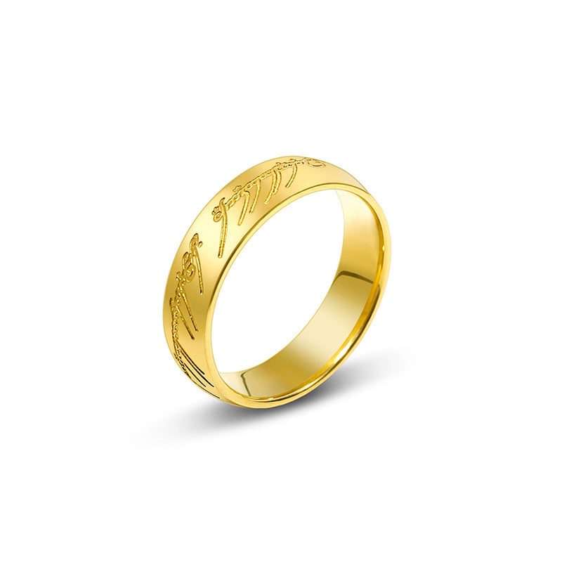 The Lord Of Film Corrosion Magic Fashion Rings