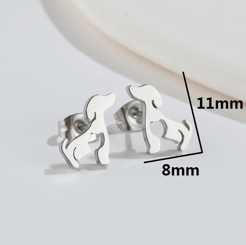 Stainless Steel Zodiac Animal Fashion Pig Rings