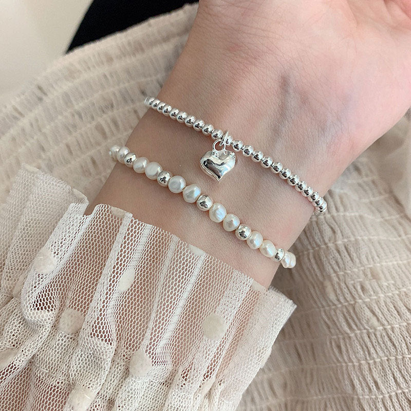 Women's Stretch Vintage Fashion Love Star Pearl Bracelets