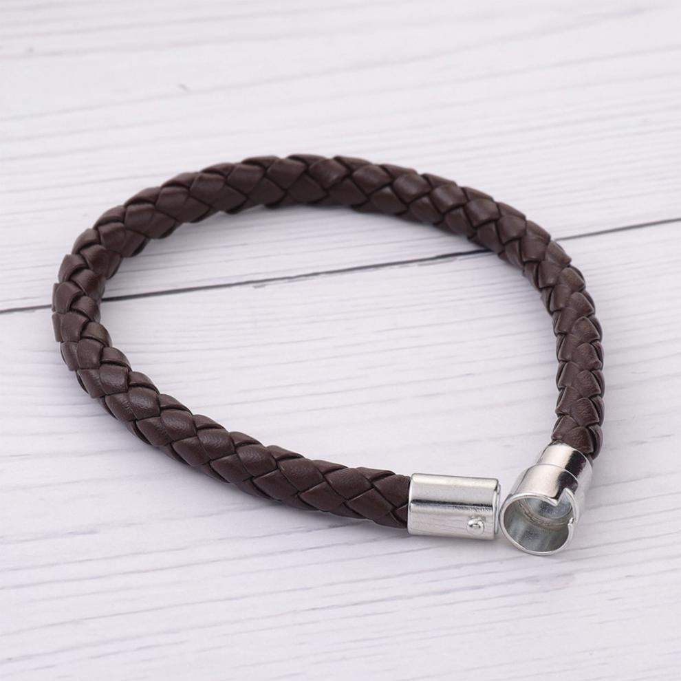 Women's & Men's High-grade Leather Rope Woven Couple Jewelry Bracelets