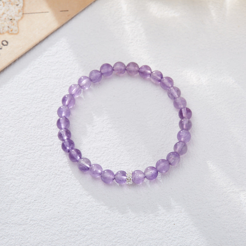 Fire Lucky Female Amethyst Ghost Design Bracelets