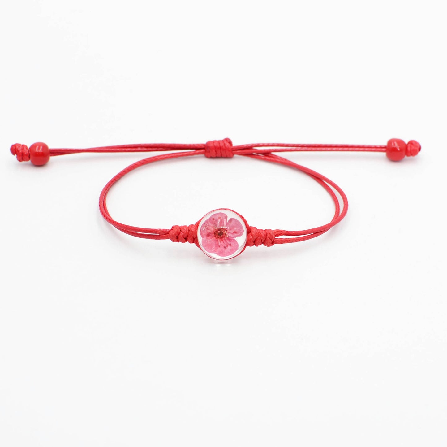 Cherry Blossom Red Rope Hand Weaving Bracelets