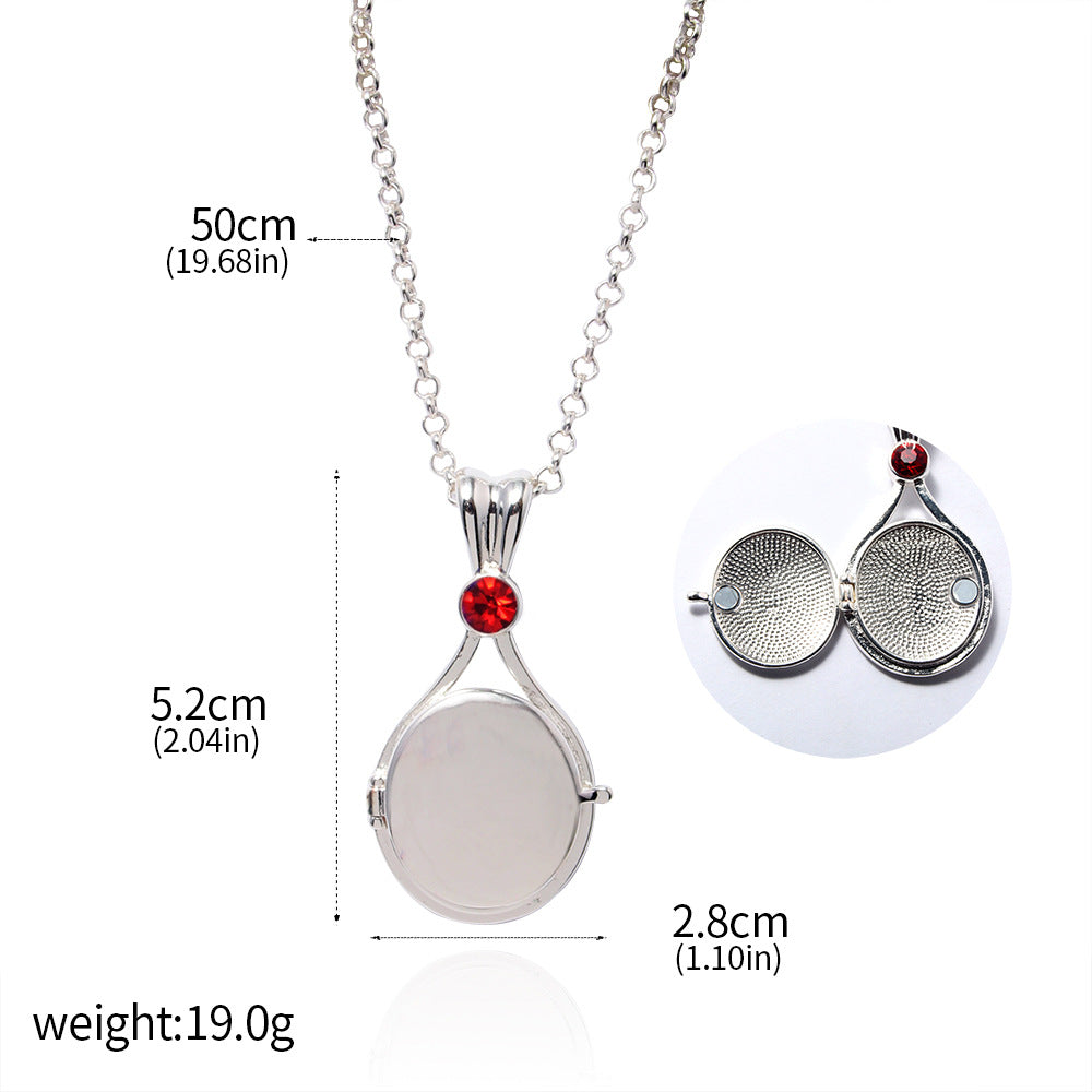 Red Sand Mark Mermaid Shell Eight Color Pendants