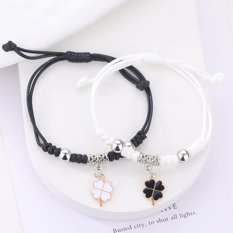 Women's & Men's Handmade Female Two Girlfriends Friendship Korean Bracelets