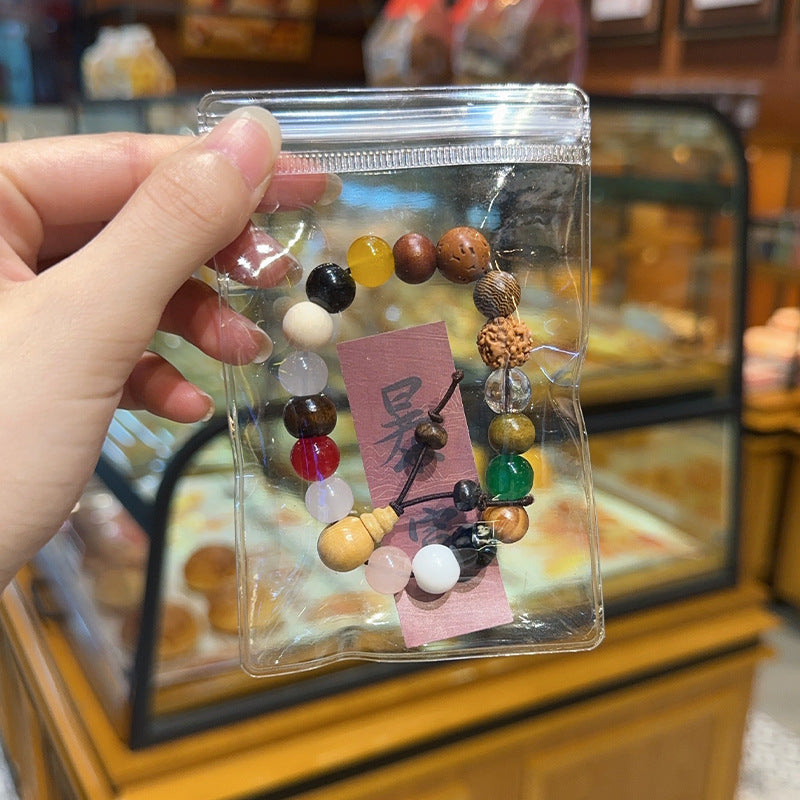 Women's & Men's Glazed Night Market Stall Ceramic Beaded Bracelets