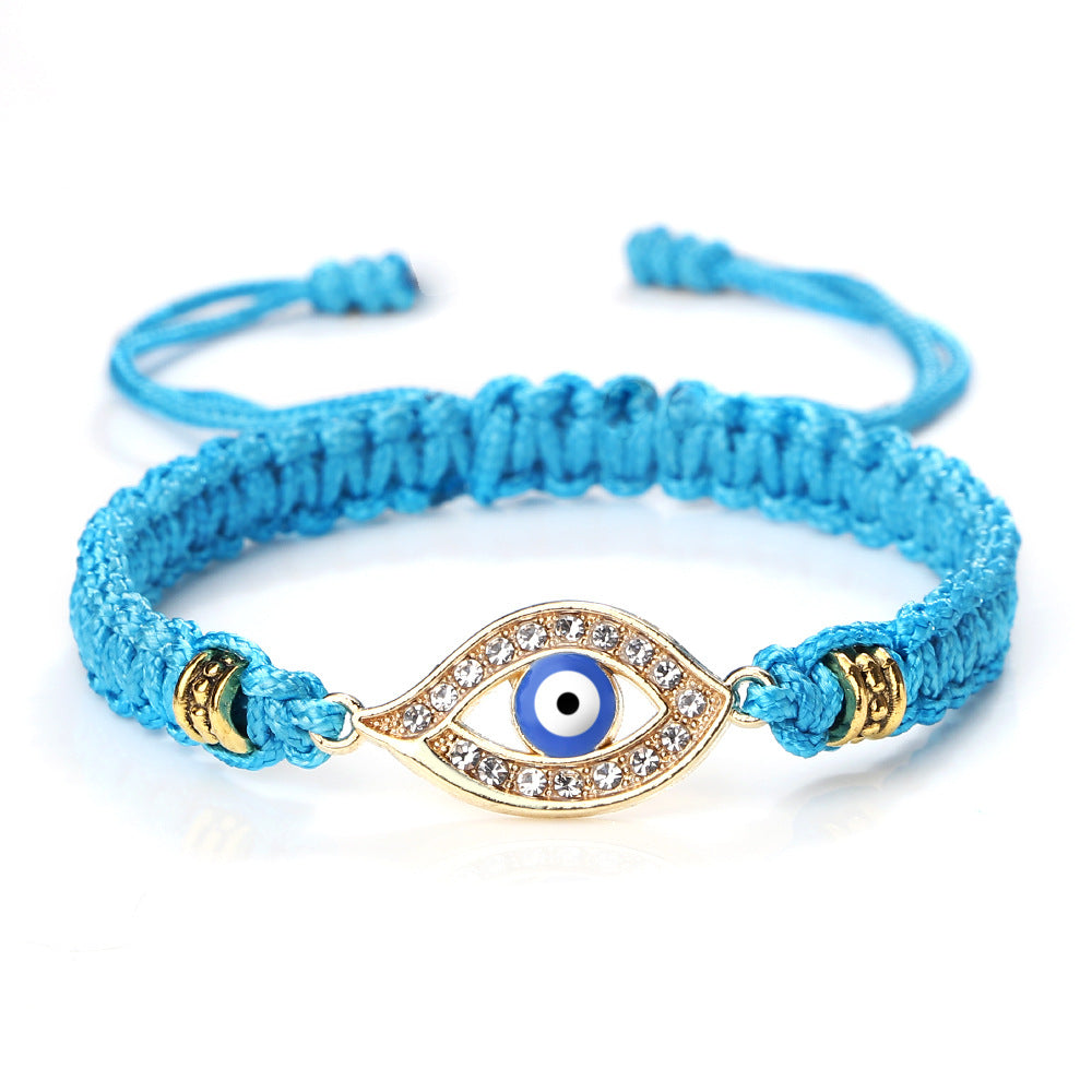 Devil's Eye Starry Eyes Woven Couple Bracelet