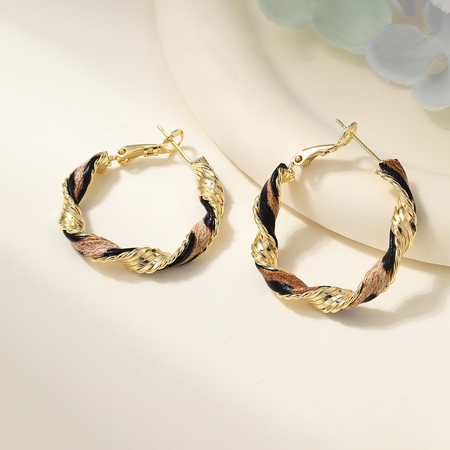 Women's Of Sier Big Hoop Light Luxury High-grade Ear Earrings