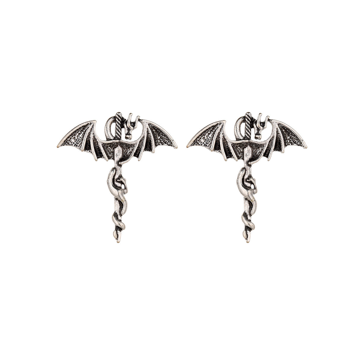 Niche Style Halloween Spider Personality Design Horror Earrings