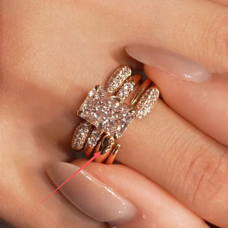 Unique Personality Design Combination High-grade Elegant Rings