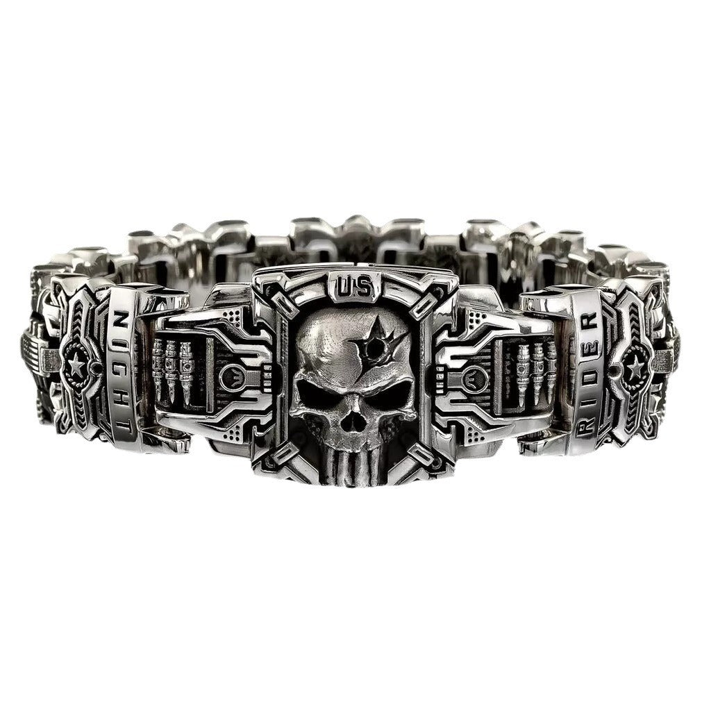 Men's Durable Pretty Fashion Trendy Skull Bracelets