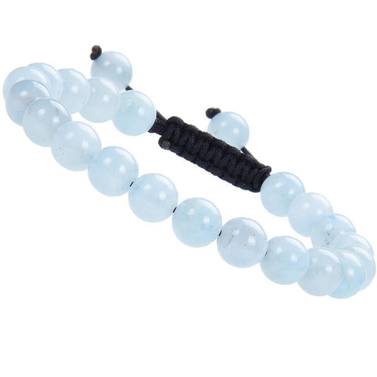 Pink Crystal Woven Natural Agate Stone Bracelets