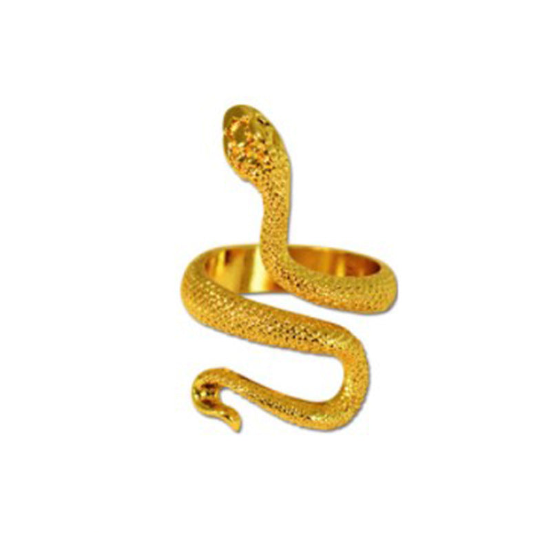 Personalized Exaggerated Snake Retro Punk Hip Ring