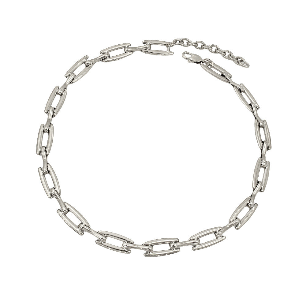 Trendy Stainless Gold Handmade Chain Waterproof Jewelry Set